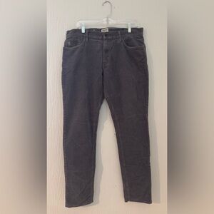 Todd Snyder Charcoal Corduroy Pants